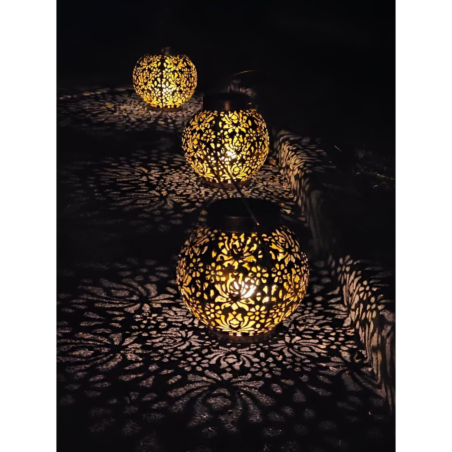 Wasserdichte LED-Hängelampe | Solarlampe für Garten 7
