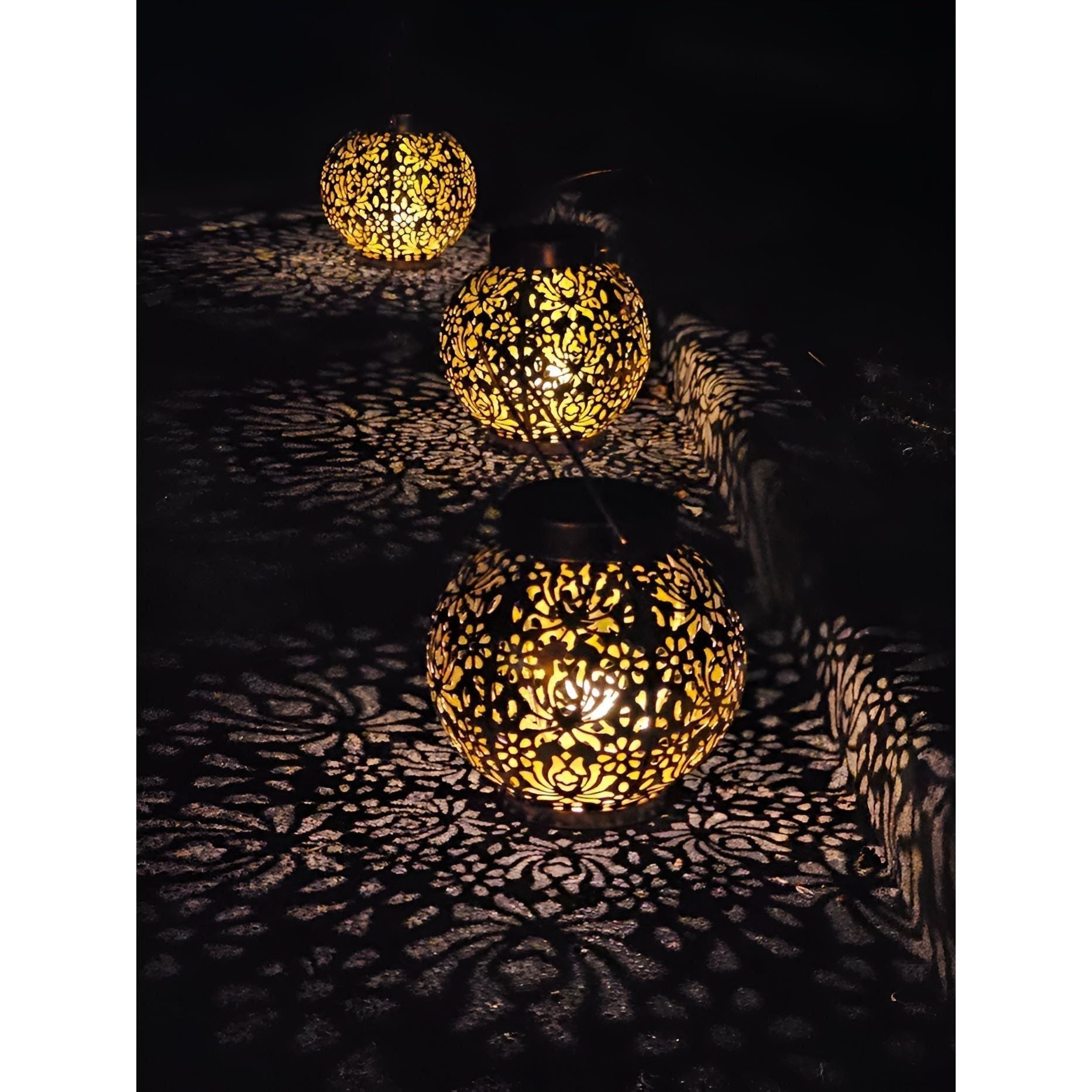 Wasserdichte LED-Hängelampe | Solarlampe für Garten 7