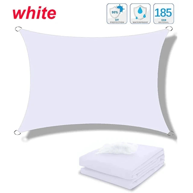 Wasserdichtes Sonnensegel Rechteckig | Sonnenschutz für Terrasse, Balkon 10