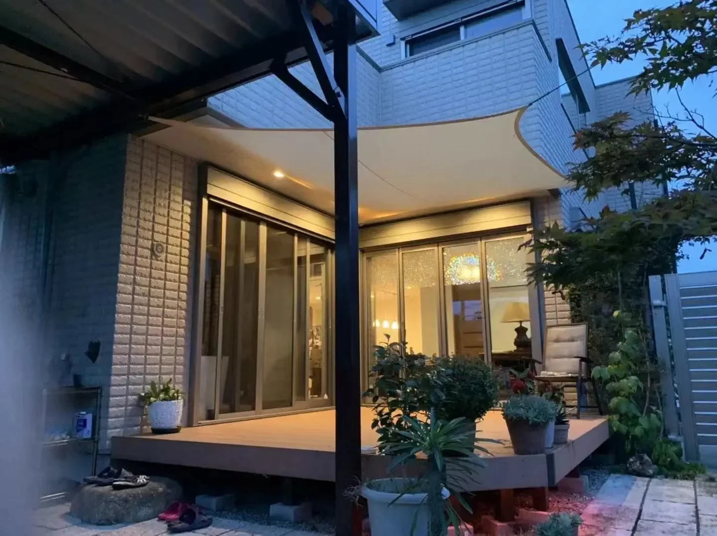 Wasserdichtes Sonnensegel Rechteckig | Terrassen- und Balkonschutz 3