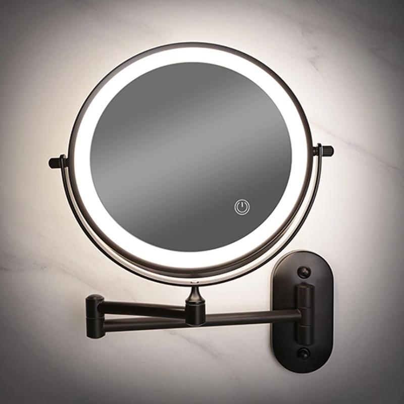 Wiederaufladbarer LED-Vergrößerungsspiegel | Make-up Spiegel 2