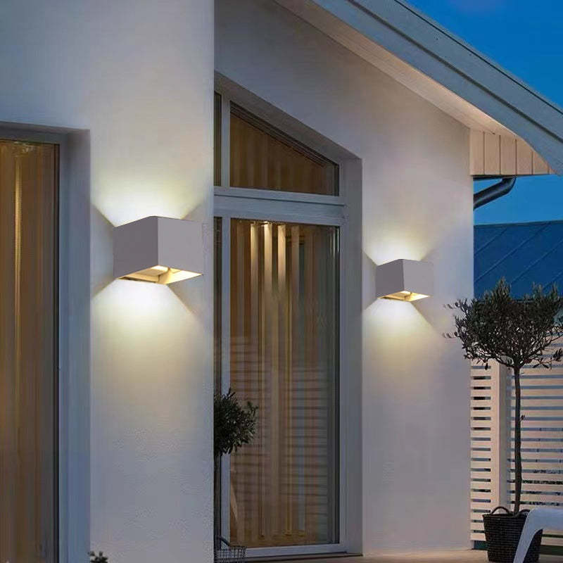 Moderne Aluminium LED Wandleuchte – Wasserdicht und Energieeffizient für Innen- und Außenbereich-6