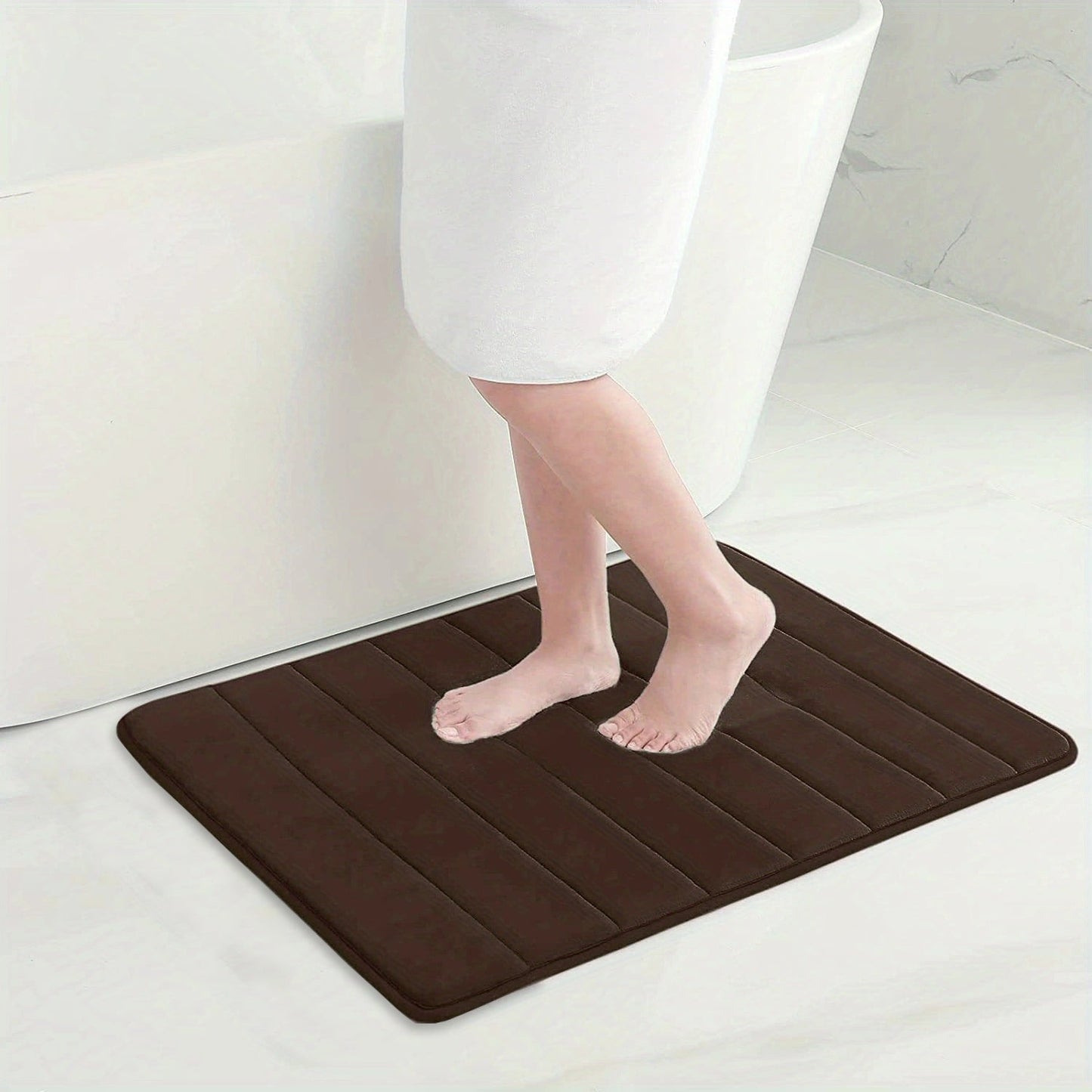 Variant image for Livia | Antirutsch-Badematte für Badezimmer Komfort-8