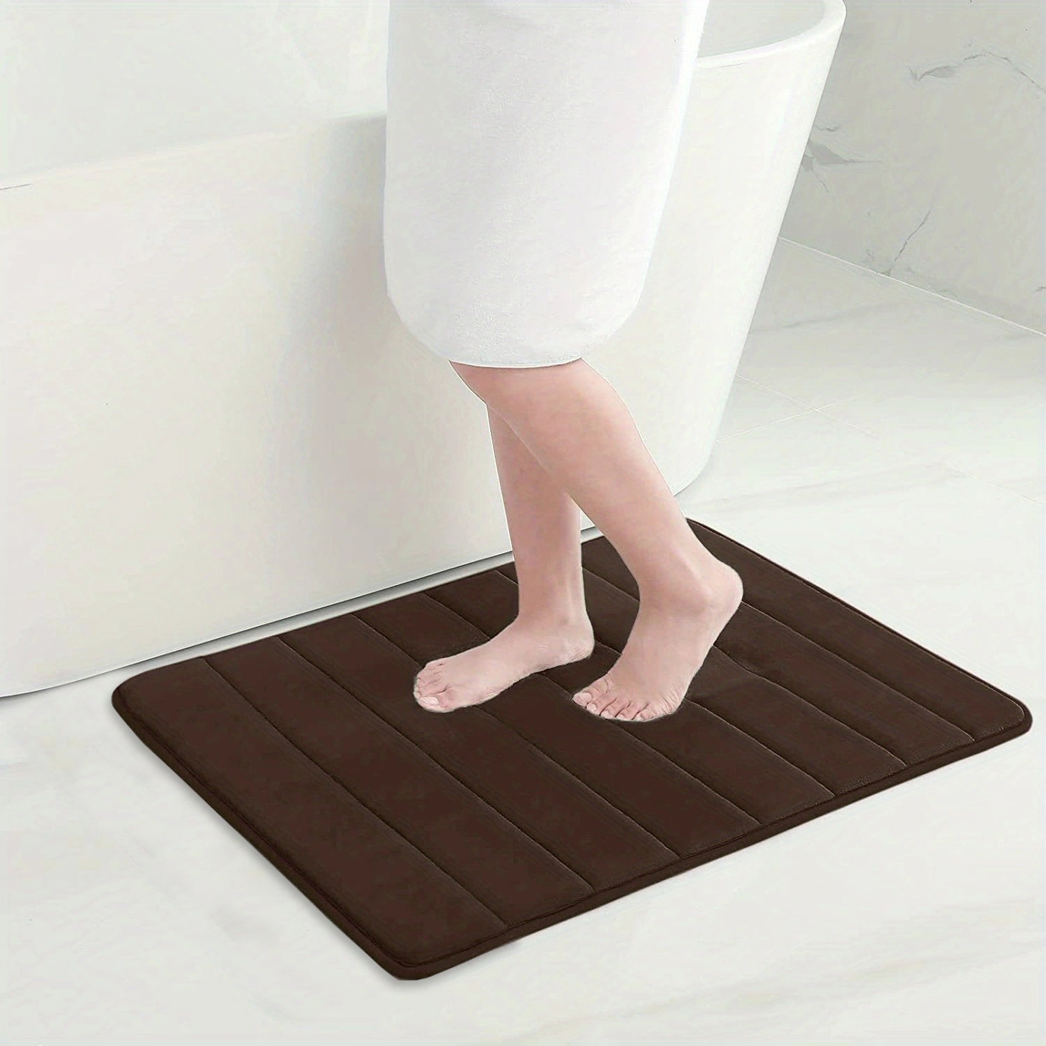 Variant image for Livia | Antirutsch-Badematte für Badezimmer Komfort-8