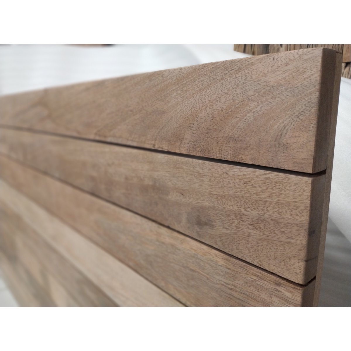 Moebilia Esstisch 200x100 cm aus Mangoholz & Metall – Industrial Design im Factory Look