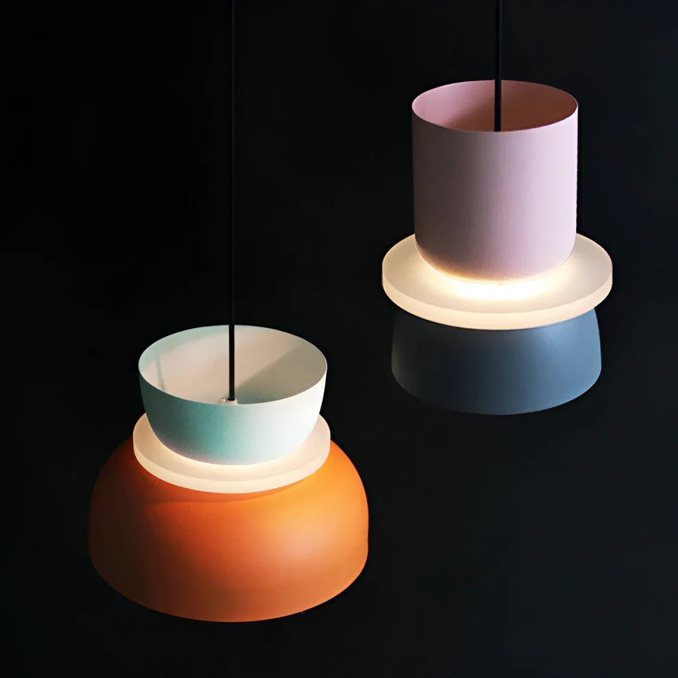 Nordic macaron style hanging light