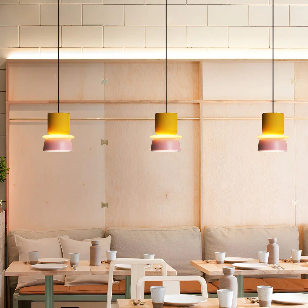 Nordic macaron style hanging light