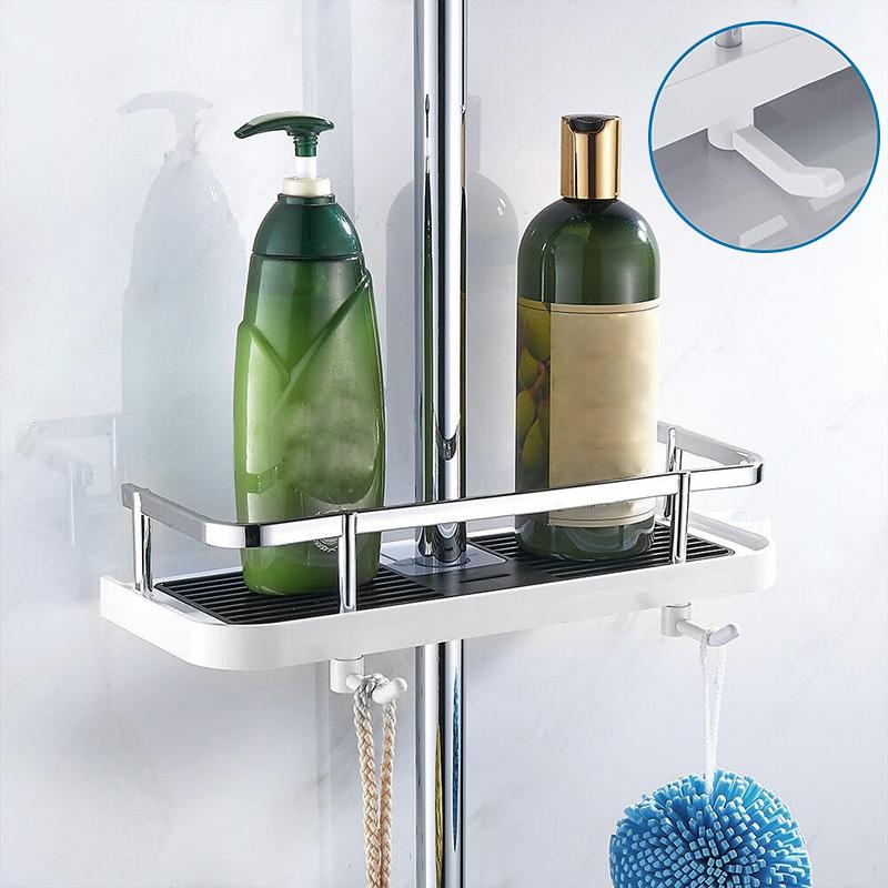 Duschregal Ohne Bohren | Kompaktes Duschablage System 2