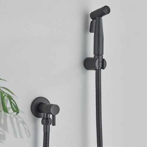 PureFlow | Bidet Handbrause aus Edelstahl mit 1,2m Schlauch 4
