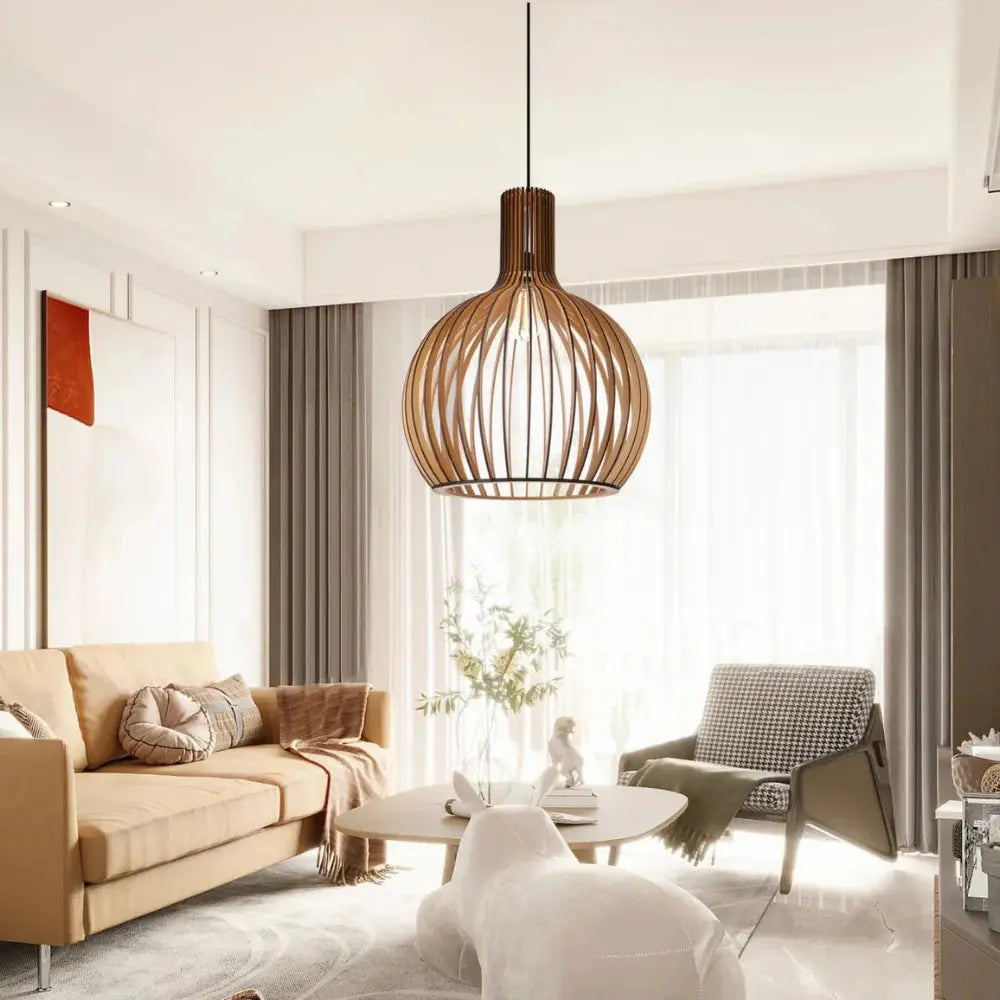Natura Orb Bambus hanglamp – handgemaakte hanglamp