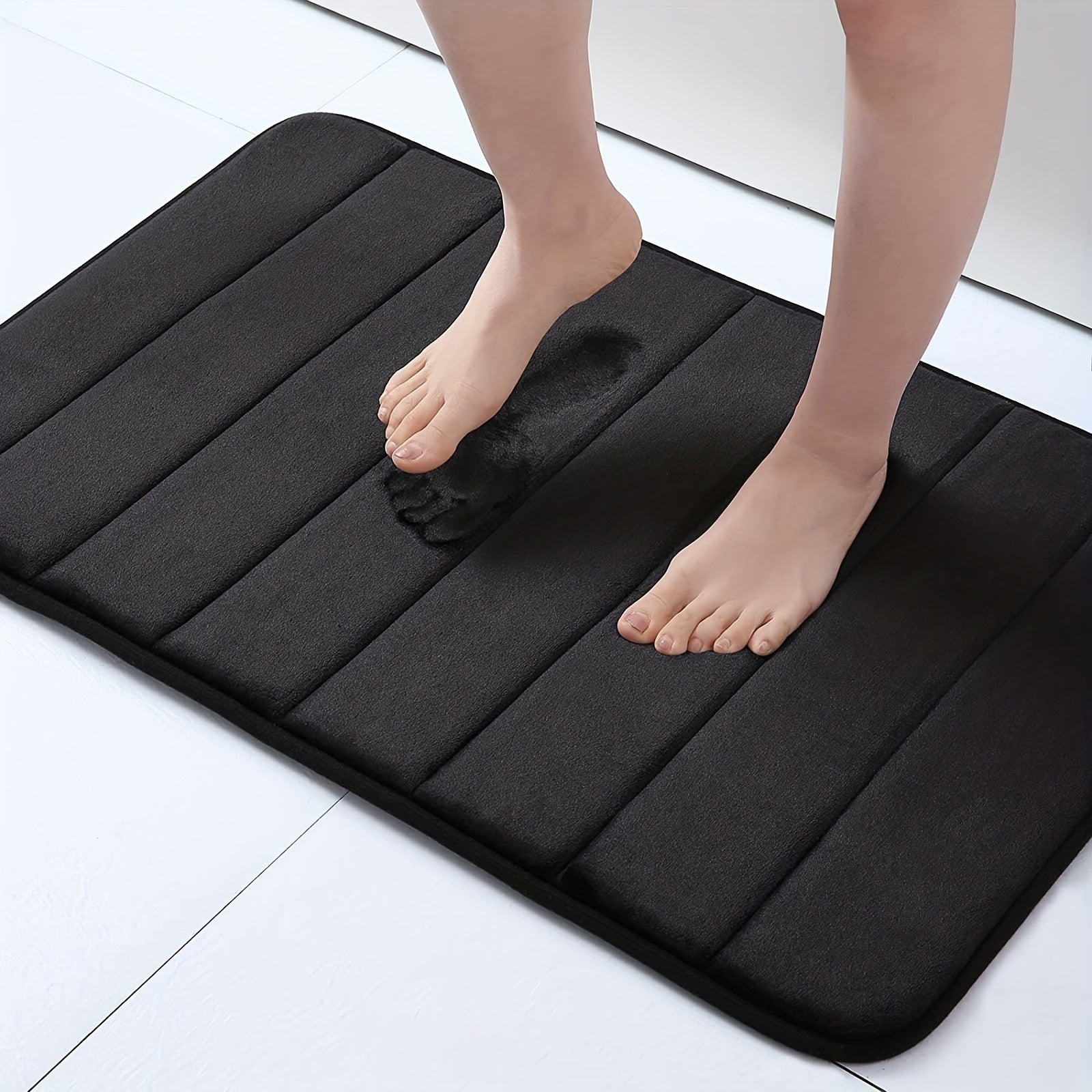 Livia | Antirutsch-Badematte für Badezimmer Komfort 2