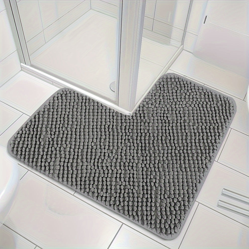 Evelyn | Rutschfeste Duschmatte L-Form Antirutschmatte Dusche 1
