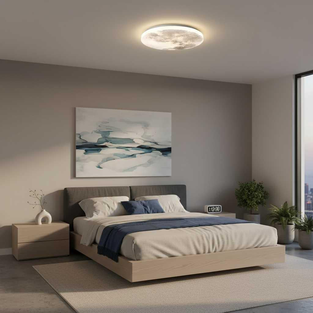 Mondlicht | Dimmbares Deckenlicht für Wohnräume