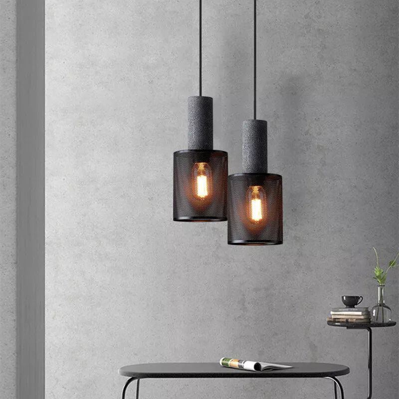 Betono_B | Industrielle LED-Pendelleuchte– Beton & Eisen
