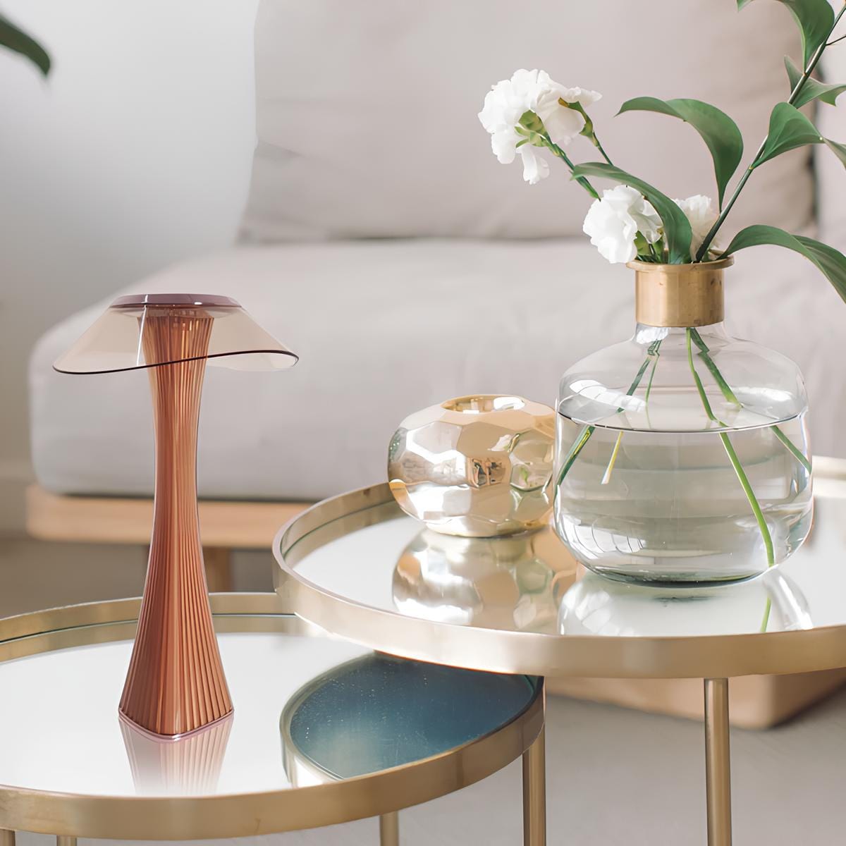 Luxuskristall Tischlampe | Kabellose Dimmbar Tischleuchte 3