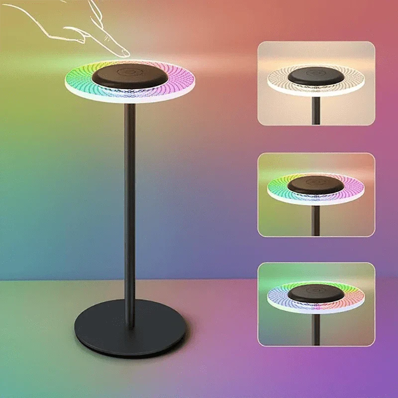 Intelligente RGB Tischlampe | Wiederaufladbare LED Tischleuchte 3