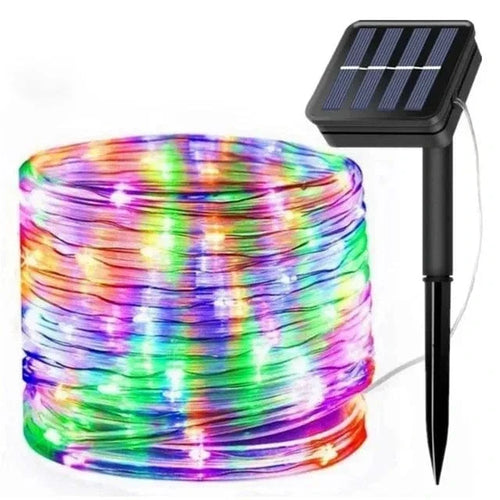 Solar Lichterkette Outdoor | Wasserdicht mit 300 LEDs und 8 Modi 1