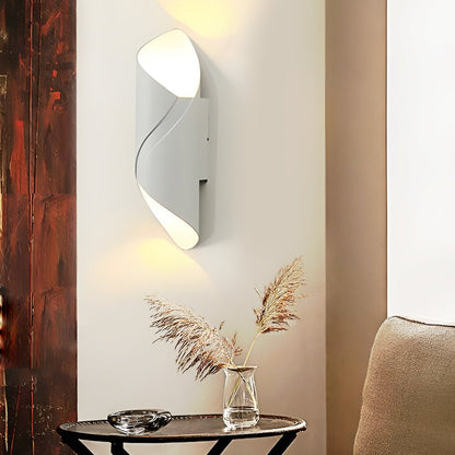 Elegante Wandleuchte Innen und Außen | Rostfreies Aluminium, IP66 Wasserdicht, 10W LED, Modernes Design, Ideal für Flure und Gärten-1