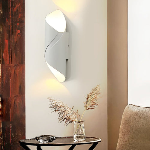 Elegante Wandleuchte Innen und Außen | Rostfreies Aluminium, IP66 Wasserdicht, 10W LED, Modernes Design, Ideal für Flure und Gärten-1