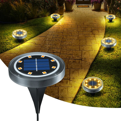 Solar Gartenleuchte mit IP65 Wasserschutz – Solarbetriebene LED Gartenbeleuchtung für Terrasse und Garten-1