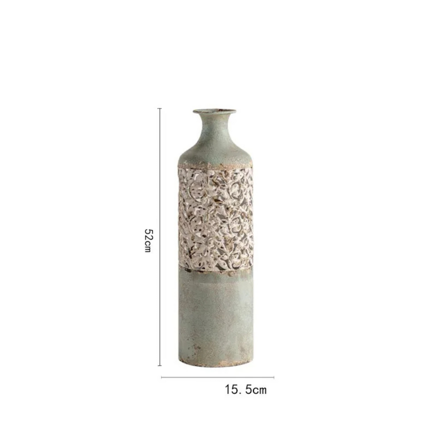 Floraleve | Floral gemusterte Vase