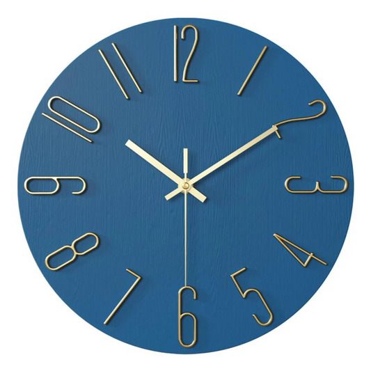 Edel | Moderne Wanduhr für das Wohnzimmer 30 cm 1