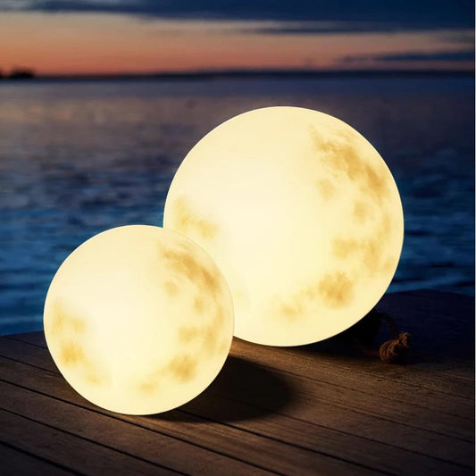 Moonlampe | Wetterfeste Gartenlampe mit LED Beleuchtung 1