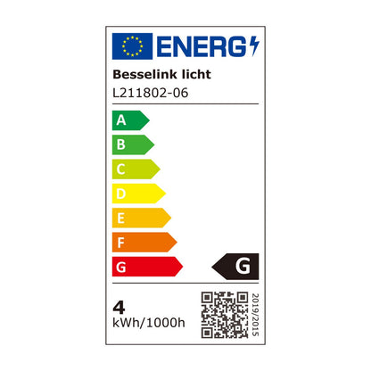 Hängelampe Dana - LED G125 Lampe - dimmbar E27 klar