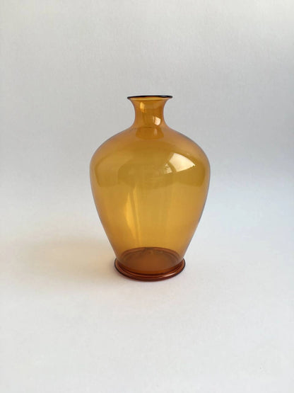 Glas Bodenvase "Arturo" amber