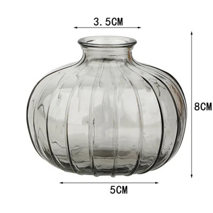 GlassLuxe | Kristall Vase Ripple