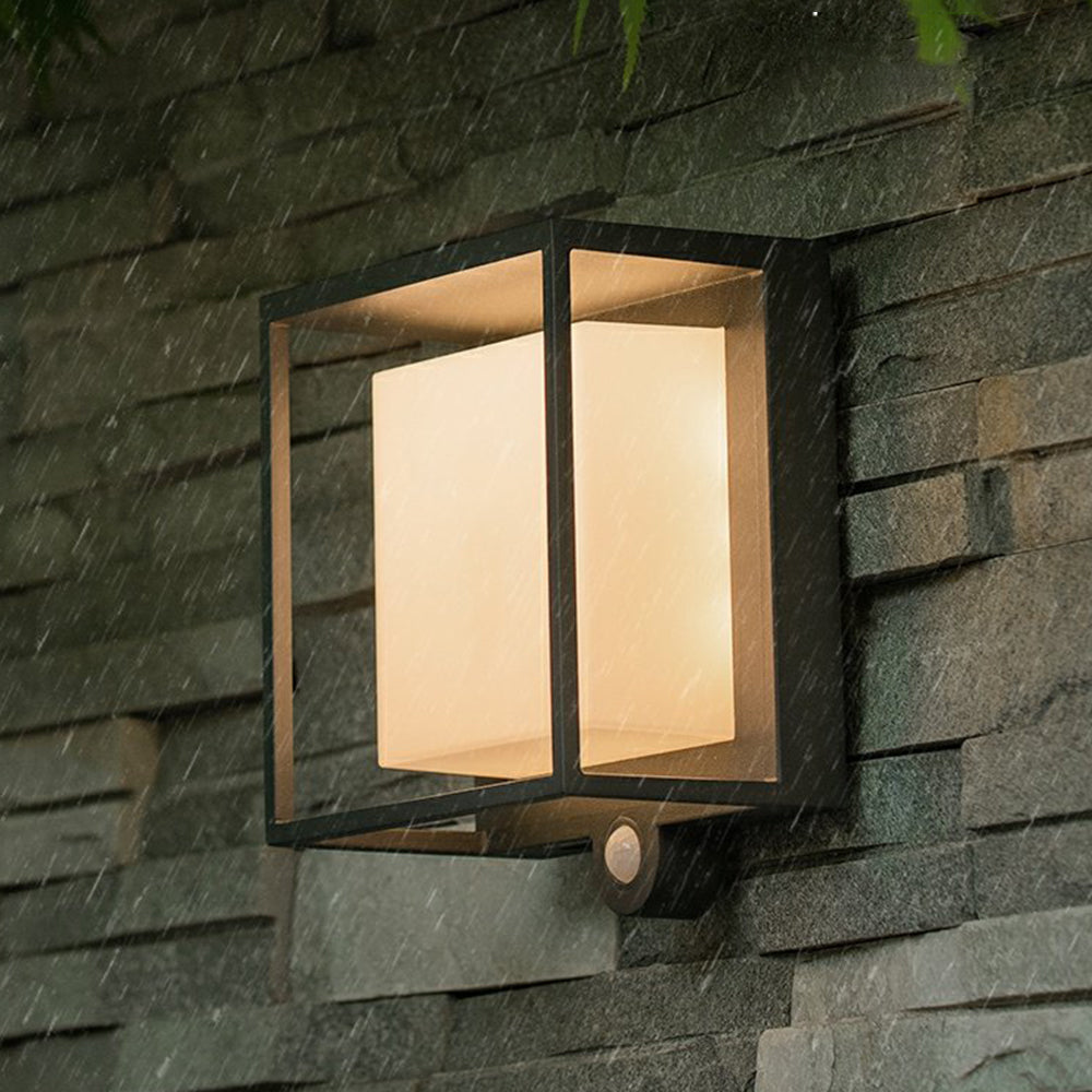 Moderne Solar Wandleuchte Außen | IP65 Wasserdicht LED Außenwandleuchte 1