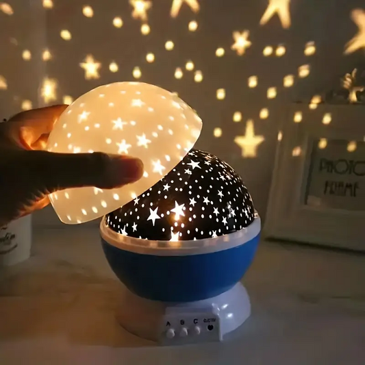 360° Himmel-Projektor | Moderne Nachttischlampe mit LED 0