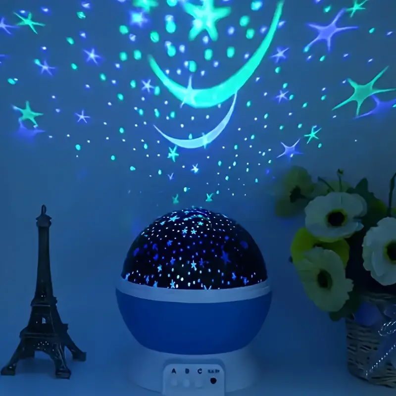 360° Himmel-Projektor | Moderne Nachttischlampe mit LED 2
