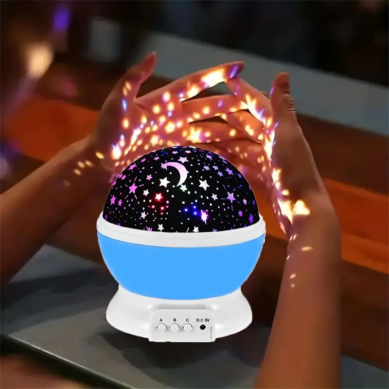 360° Himmel-Projektor | Moderne Nachttischlampe mit LED 3