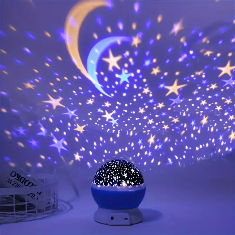 360° Himmel-Projektor | Moderne Nachttischlampe mit LED 4