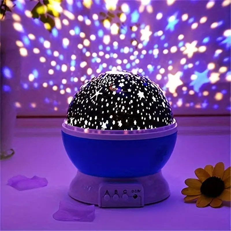 360° Himmel-Projektor | Moderne Nachttischlampe mit LED 5