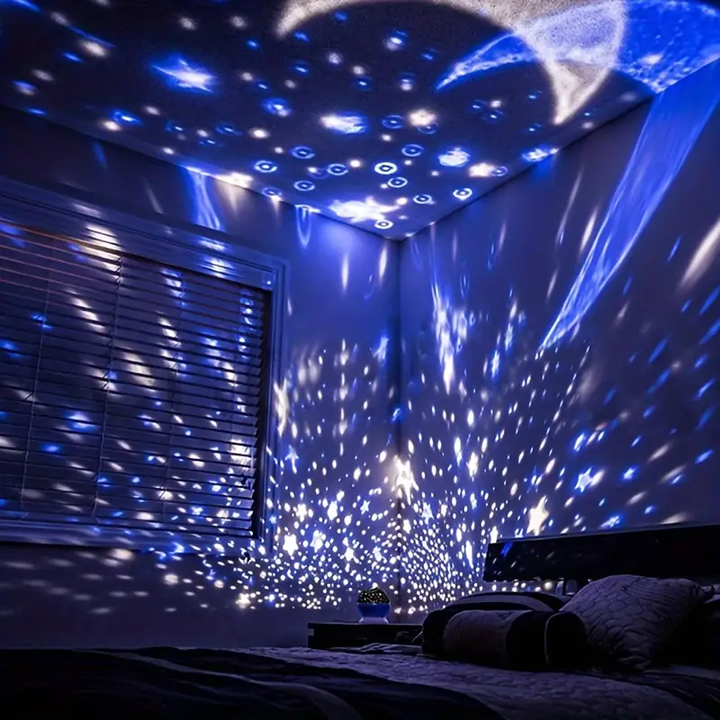 360° Himmel-Projektor | Moderne Nachttischlampe mit LED 6