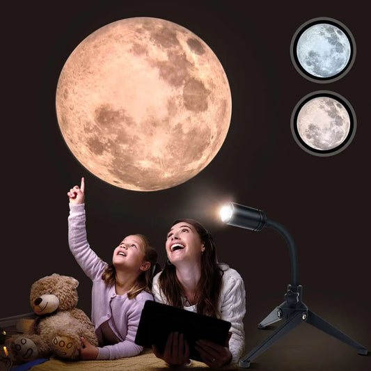 360° Mondlicht Projektor | Innovative Lampe zur Raumbeleuchtung 0