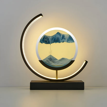 Sand Glow Tischlampe – Dimmbar mit App- und Fernbedienung, 3 Lichtfarben für entspannende Atmosphäre-6