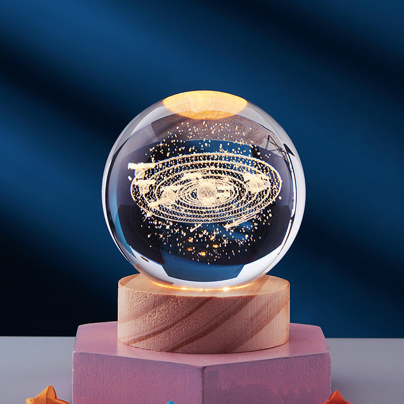 3D Glow Kristalllampe | Innovative LED Tischlampe 10