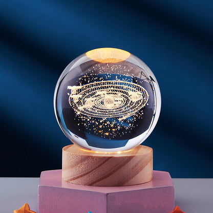 3D Glow Kristalllampe | Innovative LED Tischlampe 10