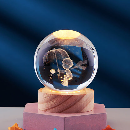 3D Glow Kristalllampe | Innovative LED Tischlampe 16