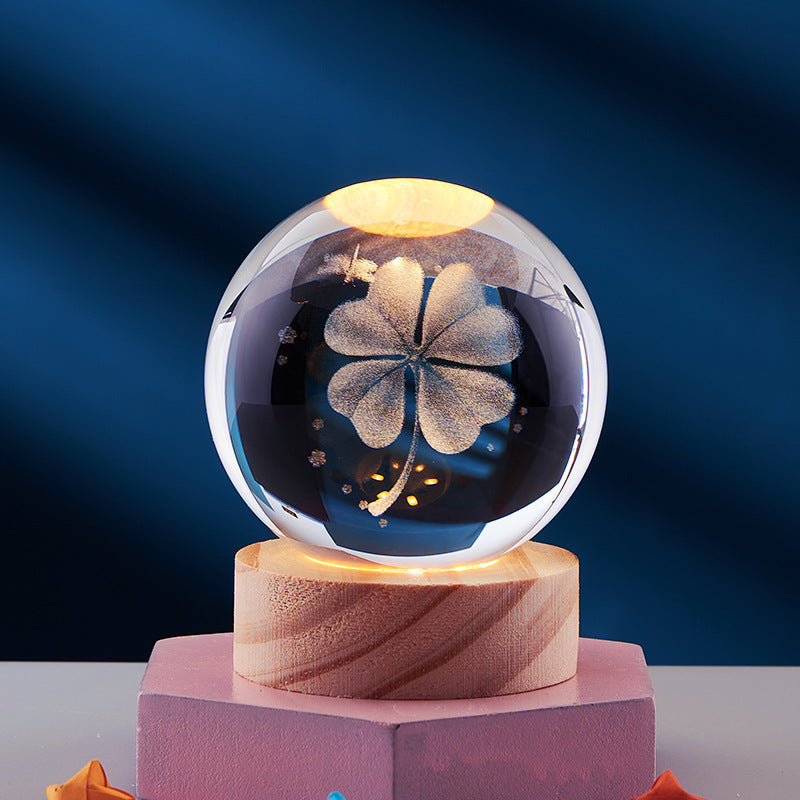 3D Glow Kristalllampe | Innovative LED Tischlampe 17
