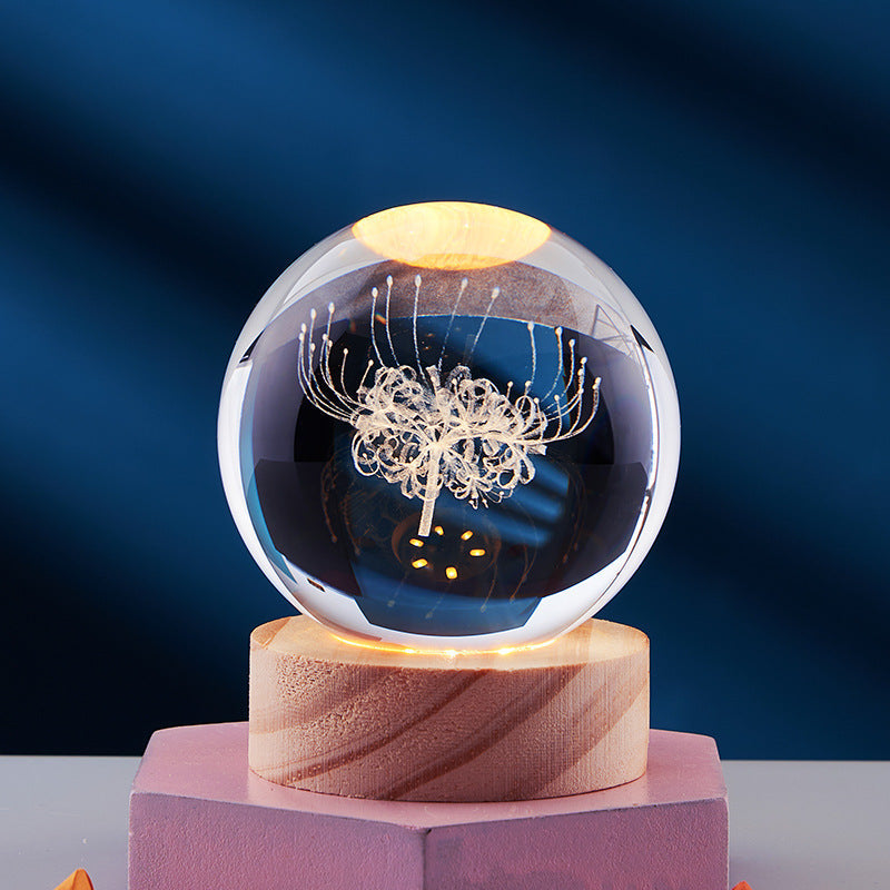 3D Glow Kristalllampe | Innovative LED Tischlampe 6