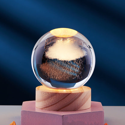 3D Glow Kristalllampe | Innovative LED Tischlampe 8