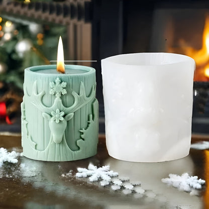 3D Silikon Kerzenform | Kerzengießform für Handgemachte Dekorationen 11