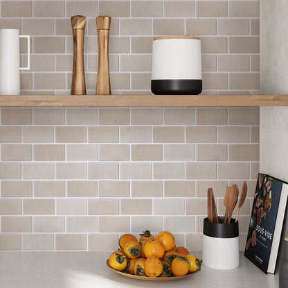 3D Toledo Cream | Selbstklebende Wandfliesen 4