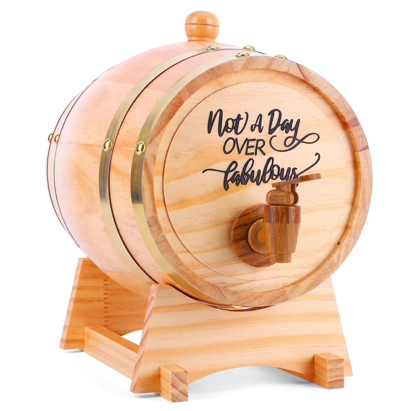 3L Whiskyfass Mit Stand Und Zapfhahn | Holzfass Kaufen 2