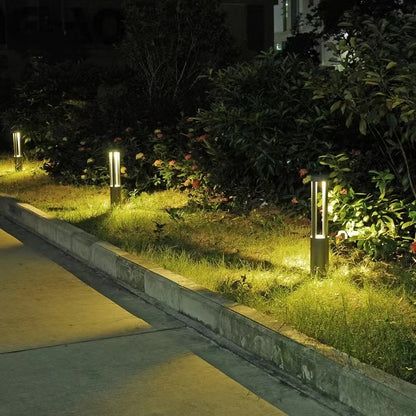 VillaRay | Moderne LED-Rasenlampe aus Aluminium