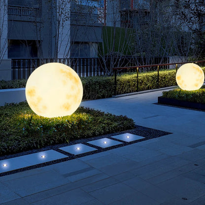 Moonlampe | Wetterfeste Gartenlampe mit LED Beleuchtung 4